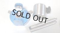 オリジナル ポラリエU専用 PCBU-EQ2雲台ベースBlueメタリックカラー製作品
