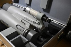 画像2: フジノン Fujinon LB-150大型双眼望遠鏡用 ファインダープレート特注製作品