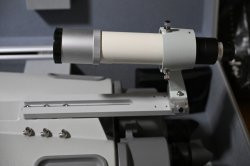 画像1: フジノン Fujinon LB-150大型双眼望遠鏡用 ファインダープレート特注製作品