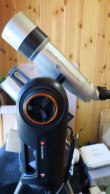 画像1: 宮内光学 Miyauchi φ100mm F1:5 フローライト双眼鏡 Nexstar Evolution 自動導入架台セット